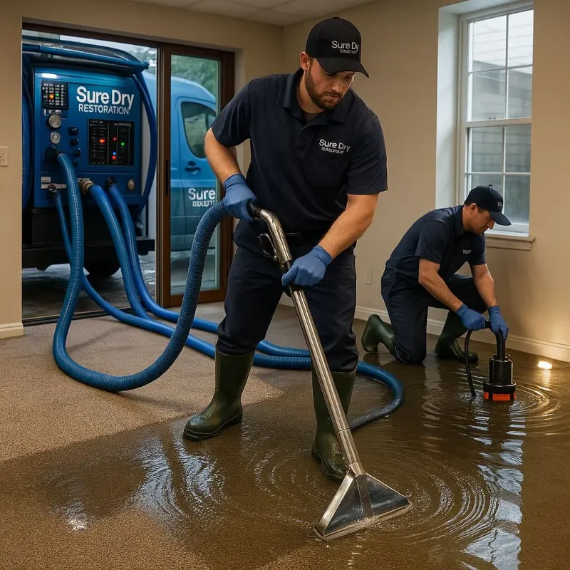 Water Extraction and Removal process in Laguna Hills, CA